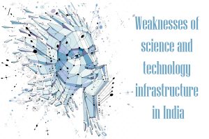 Weaknesses of science and technology infrastructure in India